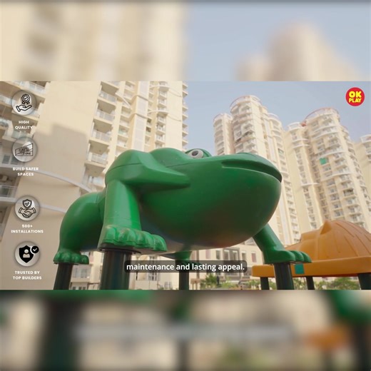 11K views | Add value to your projects with OK Play’s world-class outdoor play equipment and furniture. With 30+ years of experience and cutting-edge plastic molding technology, we deliver safe, innovative, and visually appealing play areas for families. Proudly Made in India, our solutions meet global standards and cater to residential projects across the country | OK Play | Facebook