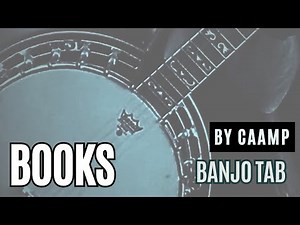 Books by Caamp - Banjo Tab Preview - How to Play Books by Caamp on the Banjo #banjo #banjotabs