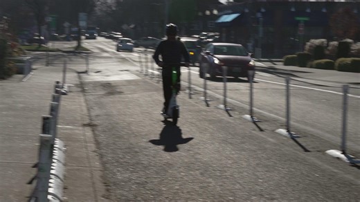 New data show a sharp increase in serious injuries linked to e-scooters and e-bicycles, including broken bones, major trauma and head injuries. As we recognize Brain Injury Awareness Month, remember that safety matters when riding motorized devices. Take steps to protect yourself and others on the road. Watch an e-scooter commuter offer safety tips to help reduce the risk of injury while riding. To learn about injury data in Oregon, visit: https://ow.ly/PTo750YoTxN | Oregon Health Authority