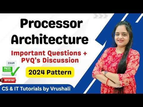 Processor Architecture Important QB & PYQs Discussion 🔥
