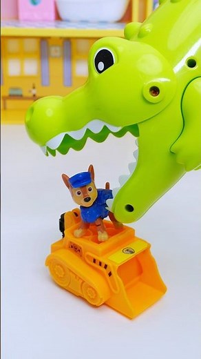 PAW Patrol Rescue: Chase is lost and crying? Unexpected Ending! Such a smart croc! 🐊✨