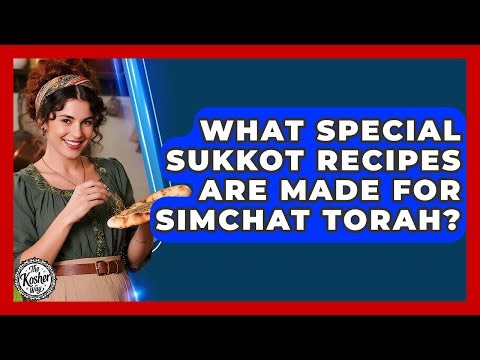 What Special Sukkot Recipes Are Made For Simchat Torah? - The Kosher Way