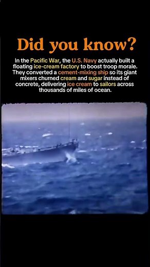 The Ship That Made Ice Cream: America’s Sweetest Secret Weapon