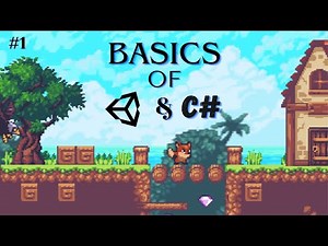 How to make a 2d game in unity for beginners with C# coding!
