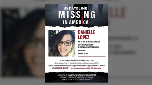 ‘Dateline’ podcast shines light on missing NJ woman Danielle Lopez