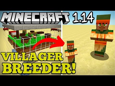 Minecraft 1.15 Villager Breeder - EASY! Tutorial