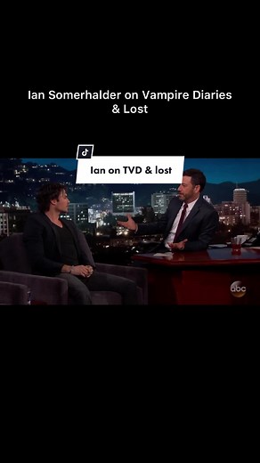Ian Somerhalder Discusses Lost