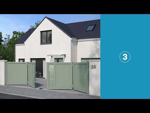 GYPASS - Le portail battant repliable