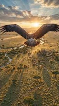 Flying with a Vulture 🦅 | Cinematic Wildlife Experience