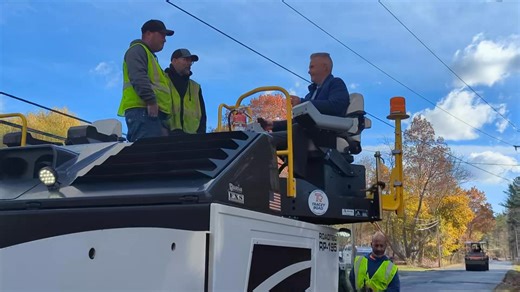 11K views · 151 reactions | We are getting closer to completing our goal of paving the entire county road network of 330 miles in just eight years. County Executive Steve McLaughlin helped complete mile 327 this afternoon on County Route 45 in Sand Lake. Looking forward to getting the mission accomplished in the very near future. | Rensselaer County | Facebook