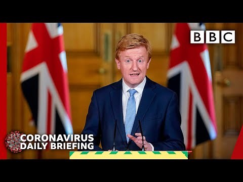 Coronavirus: UK announces return for competitive sport - Covid-19 Government Briefing 🔴 - BBC
