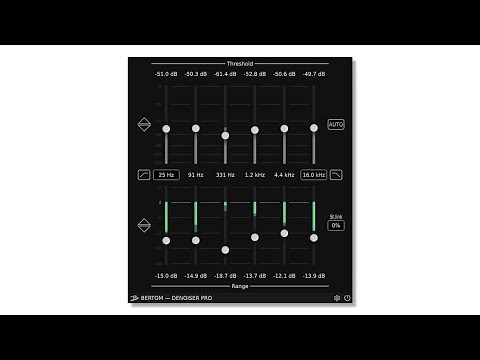 Bertom Denoiser Pro v3 - Advanced noise reduction plug-in
