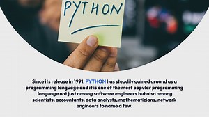 The world of PYTHON and Analytics: