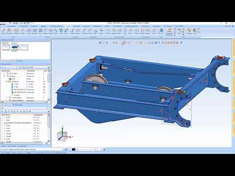 HiCAD 2019 | SP2: New features in HiCAD Constraint Manager of the ICN