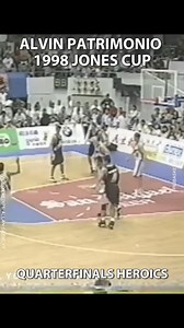 277K views · 2.3K reactions | Alvin Patrimonio 1998 Jones Cup Heroics #AlvinPatrimonio #TheCaptain #CaptainLionheart #PBALegend #PurefoodsGreat Credits to Filibasket Files | Solid Alvin Patrimonio Fans Club 1991 | Facebook