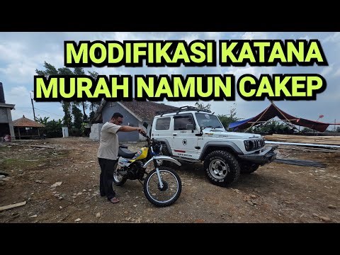 Education on how much capital is needed to modify a Katana to make it look handsome with a minima...