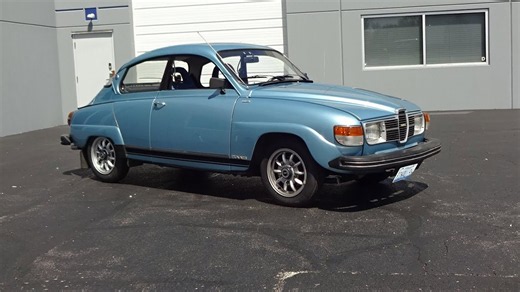 Retro ride in a 1980 Saab 96 GL Jubileum