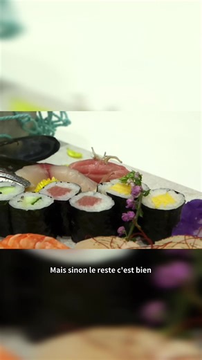 Pour la finale les candidats doivent faire preuve d’imagination et présenter une création originale #france #japon #cuisine #sushi #documentaire