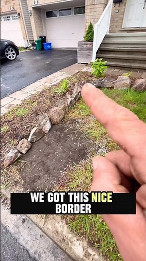 Flagstone Walkway & Natural Stone Garden Edge | Ottawa Landscaping Project #ottawalandscaping