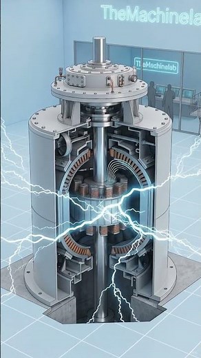 How Does a Hydroelectric Dam Generate Electricity? ⚡ #engineering #energy