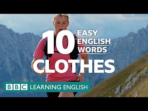 Clothes: 10 Easy English Words 👚🩳👙🩲