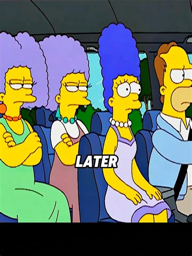 homer vs marge sisters #thesimpsons #viral