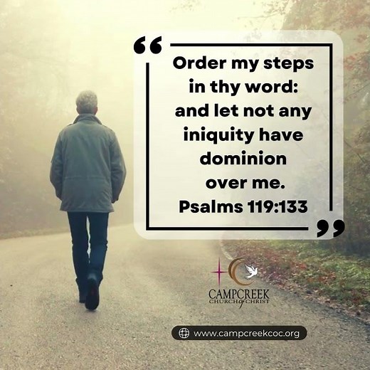 Psalm 119 133 Order My Steps