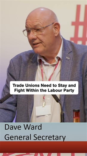 The crisis in the Labour government shows exactly why unions need to stay and fight. Working class people need to take back control of our party #CWU26