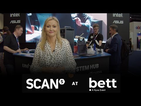 A tour around the Scan Stand at Bett 2026