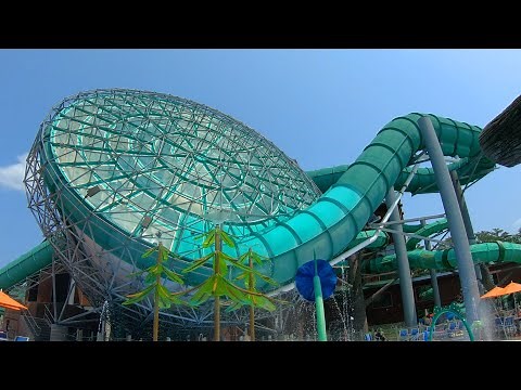 The Hurricane - MOST INSANE TORNADO SLIDE EVER | Wilderness Resort Wisconsin Dells