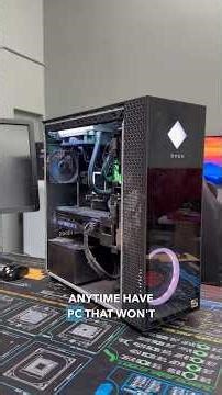 HP OMEN POST Problems! #pc #gamingpc #techtips #repair #pcbuild