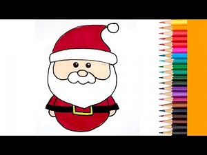 Hogyan rajzoljunk Mikulást?🎅