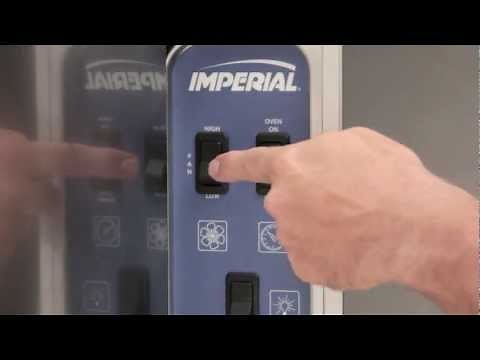 Imperial Convection Oven Controls