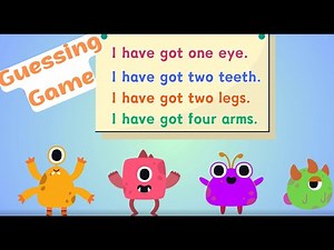 Guessing Game for kids | Have got - Has got | Body parts