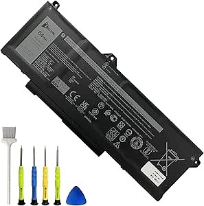 GRT01 64Wh Battery Replacement for Dell Alienware m17 R5 AMD Gaming Precision 15 3581 3591 3561 3571 3470 Latitude 5521 5531 5431 5421 Series 15.2V 4000