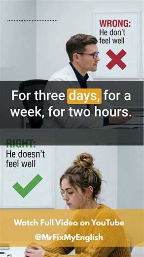 Are you saying this wrong to your doctor? #english #learnenglish #grammar