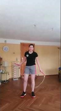 Lernhilfe für den Brezel-Sprung für Rope Skipping Heimtraining Woche 5 Basic Level #trotzdemSPORT