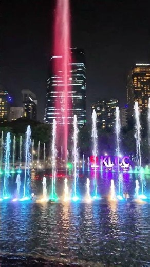 Fountain Show (Featured Videos) 喷泉秀 (精选视频) :KLCC Park 吉隆坡城市中心公園 :Malaysia马来西亚 :Tourist旅游Travel旅行