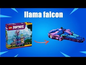 LEGO Millennium Falcon out of the Fortnite llama - Tutorial
