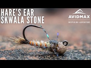 How to tie the Leggy Hare's Ear Skwala Stone | AvidMax Fly Tying Tuesday Tutorials