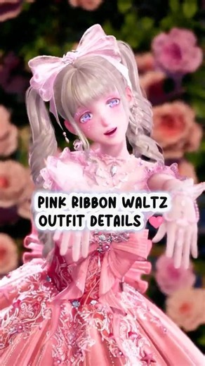 2.6 Banner Rerun Pink Ribbon Waltz Outfit Details 🩷 Infinity Nikki 2.6