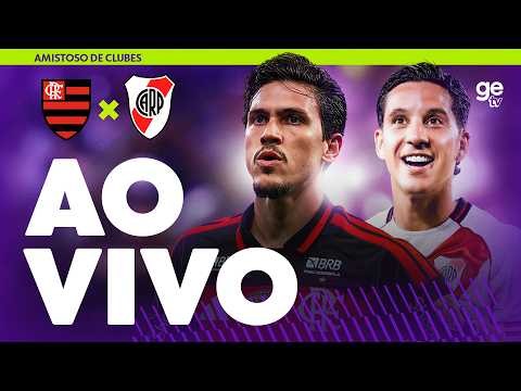 JOGO COMPLETO: FLAMENGO X RIVER PLATE | AMISTOSO | ge tv
