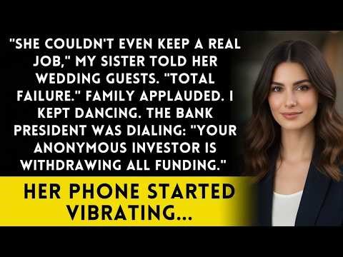 Sister Mocked My "Failed Career" At Her Wedding - Until Her Company's Mystery Investor Called...