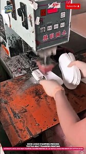 Automatic Sock Logo Heat Stamping Machine Printing 40–60 Textile Logos per Minute on Cotton Socks