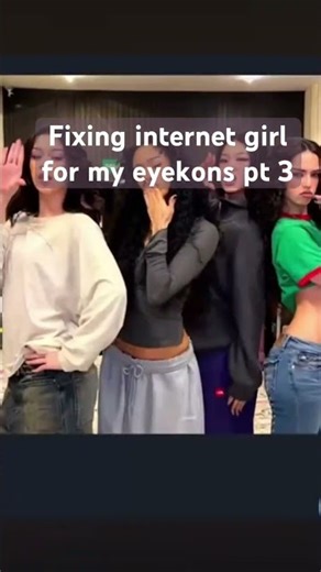Fixing internet girl pt 3 #eyekon #internetgirl #katseye