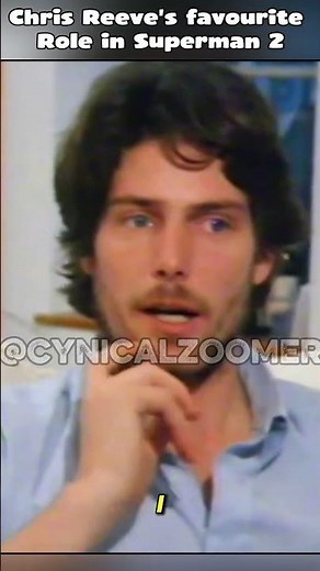 Chris Reeve's favourite Role in Superman 2 #superman #clarkkent