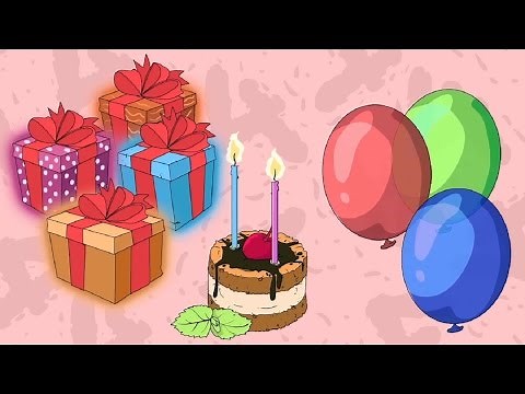 Цифра 4 (учим цифры) - ПРЕДКИ - развивающие мультфильмы для детей и малышей / счет до 10