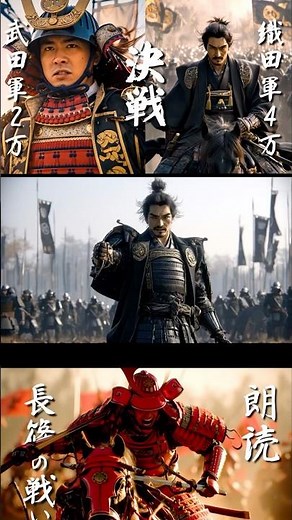 長篠の戦いをAI再現してみた #織田信長 #歴史 #ai動画