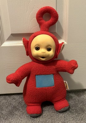 Vintage 1998 Hasbro Red Teletubbies Talking Po Plush Doll Playskool 15" WORKS! | eBay