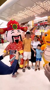 58K views · 695 reactions | [GIVEAWAY ALERT] Watch out! The dragon is on a roll, turning the God of Fortune’s routine into a playful spectacle at Atria Shopping Gallery.  Who knew luck and cheekiness could go hand in paw? May your Chinese New Year be as mischievously prosperous as this duo! 裏  VOUCHER GIVEAWAY in the comment! #Atriadj #AtriaShoppingGallery #GiveawayAlert #CNY | Atria Shopping Gallery | Facebook